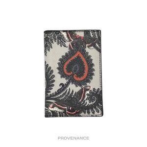 🔴 Givenchy 6CC Pocket Organizer Wallet - Moth Paisley